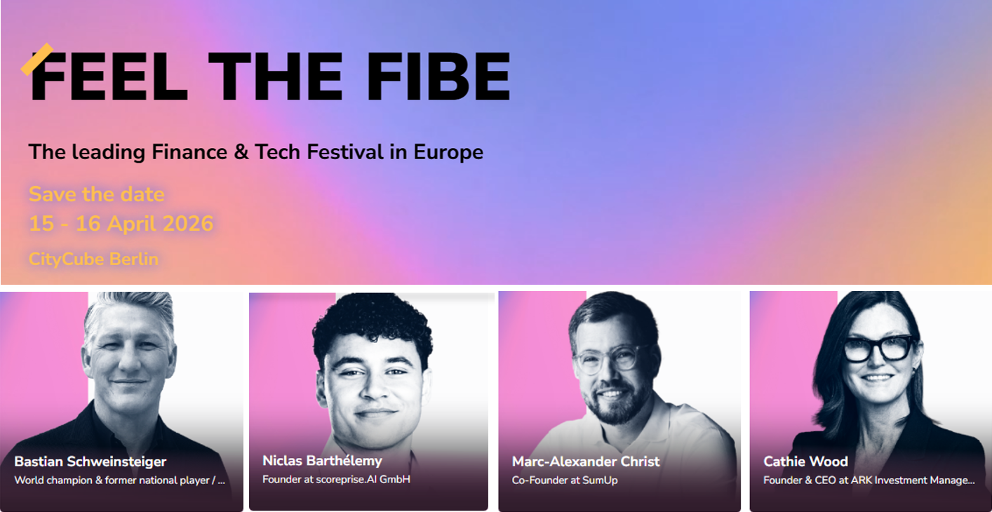 scoreprise.AI auf der FIBE Berlin 2026 – AI-Mitarbeiter auf Europas größter Fintech-Bühne