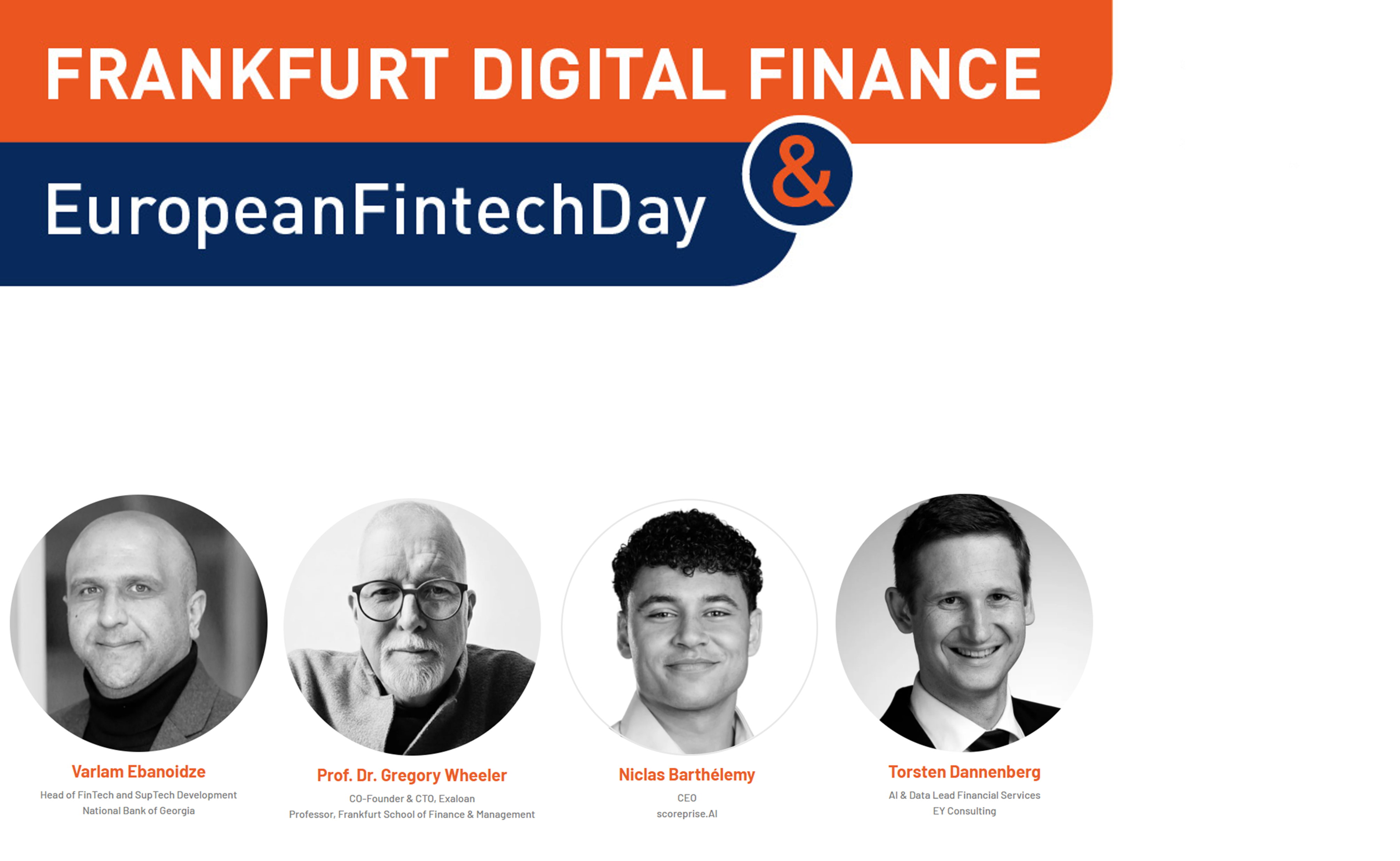Frankfurt Digital Finance 2026: Niclas Barthélemy als Speaker