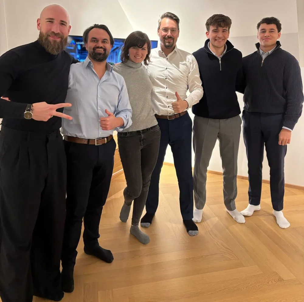 Das Entwicklungsteam des Multiagentensystems im Leaders Lab