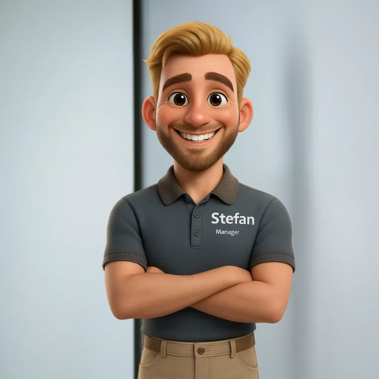 Stefan, Social Media Manager – AI-Mitarbeiter von scoreprise.AI
