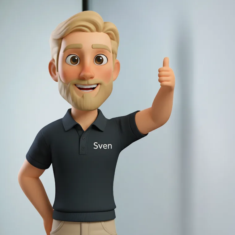 Sven, Sales Trainer – AI-Mitarbeiter von scoreprise.AI